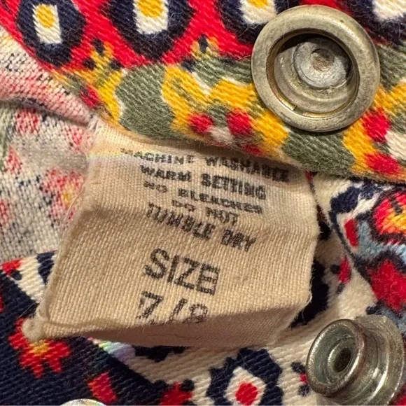 Patchwork Look Shorts - Picture 6 of 6